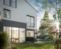 Es handelt sich um unverbindliche Illustrationen mit Sonderausstattungen. Die Bauausführung erfolgt durch das Bauunternehmen