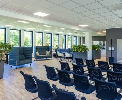 THE FLEX Campus Ratingen: Individuelle Büroflächen mit viel Komfort