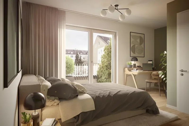 Visualisierung Schlafzimmer