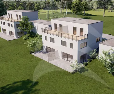 KfW40 Neubau: Traumhafte Doppelhaushälfte in Neukirchen am Inn