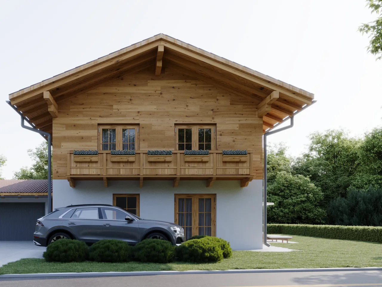 Hausansicht - Visualisierung