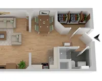 Grundriss (nicht maßstabsgetreu)