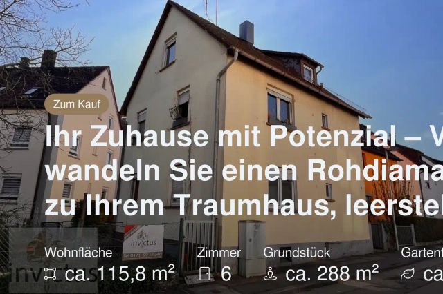 Nicht mehr verfügbar: Ihr Zuhause mit Potenzial – Verwandeln Sie einen Rohdiamanten zu Ihrem Traumhaus, leerstehend