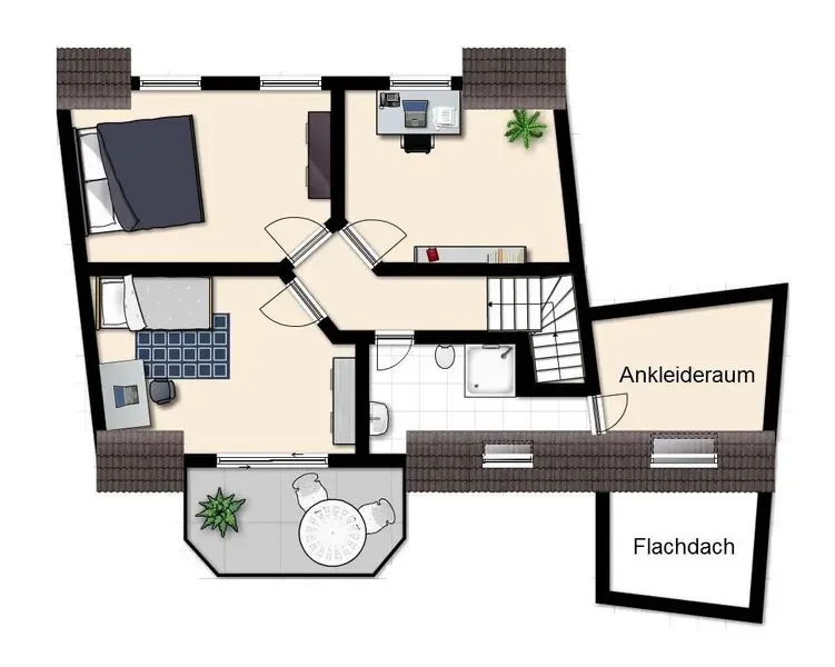 Grundriss Obergeschoss