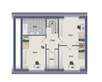 Grundriss DG Vorderhaus