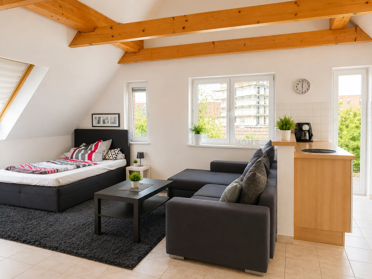 Wohn-/Schlafzimmer 