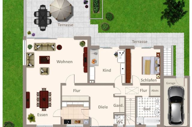 Grundriss Erdgeschoss