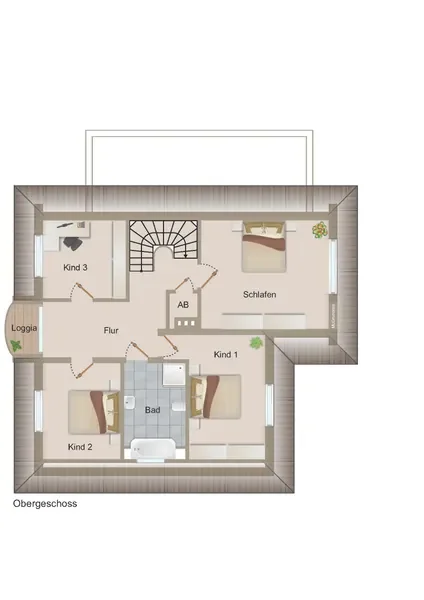 Grundriss OG