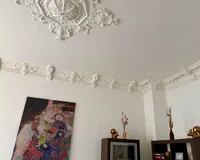 Detail Stuckdecke Wohnung