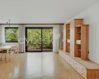Wohnzimmer mit Terrassenzugang
