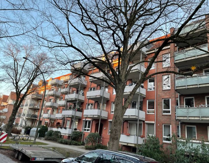 Apartmentansicht mit Balkon