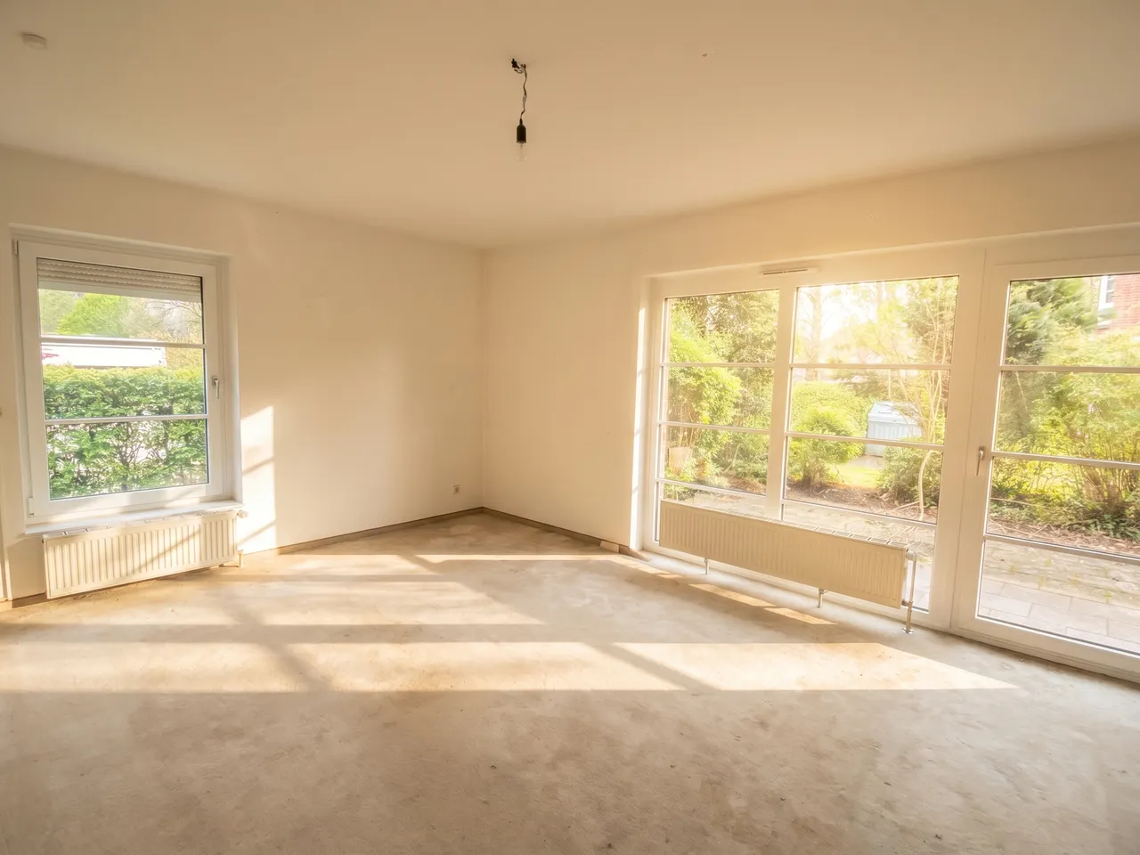Helles Wohnzimmer