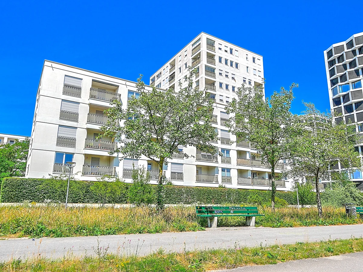 Ansicht zum Mehrfamilienhaus