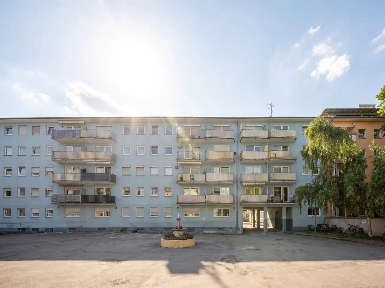 Hausrückansicht