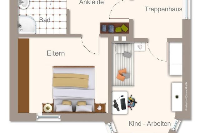 Grundriss Obergeschoss