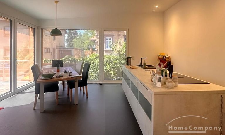 offene K&uuml;che mit