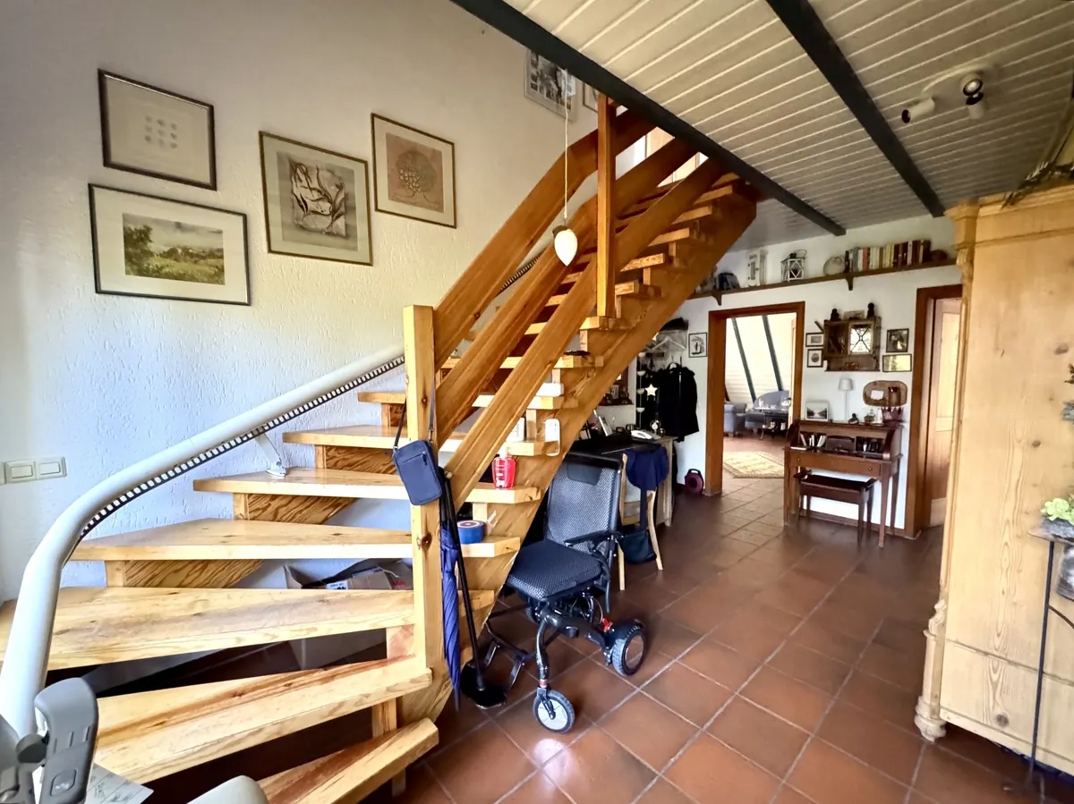 Eingang ins Haus 