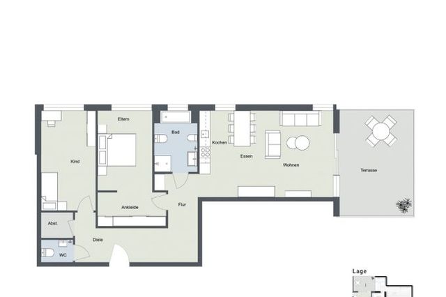 Grundriss Wohnung Nr. 4