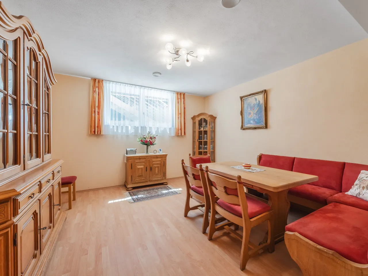 Wohnzimmer im Souterrain