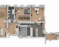 Grundriss Erdgeschoss (nicht maßstabsgetreu)