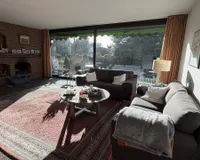 Wohnbereich mit Möbeln 