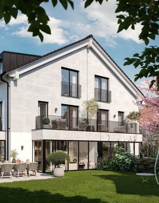 FORMHAUS | Vier Mittelpunkte. Vier Stadthäuser im grünen Baierbrunn.