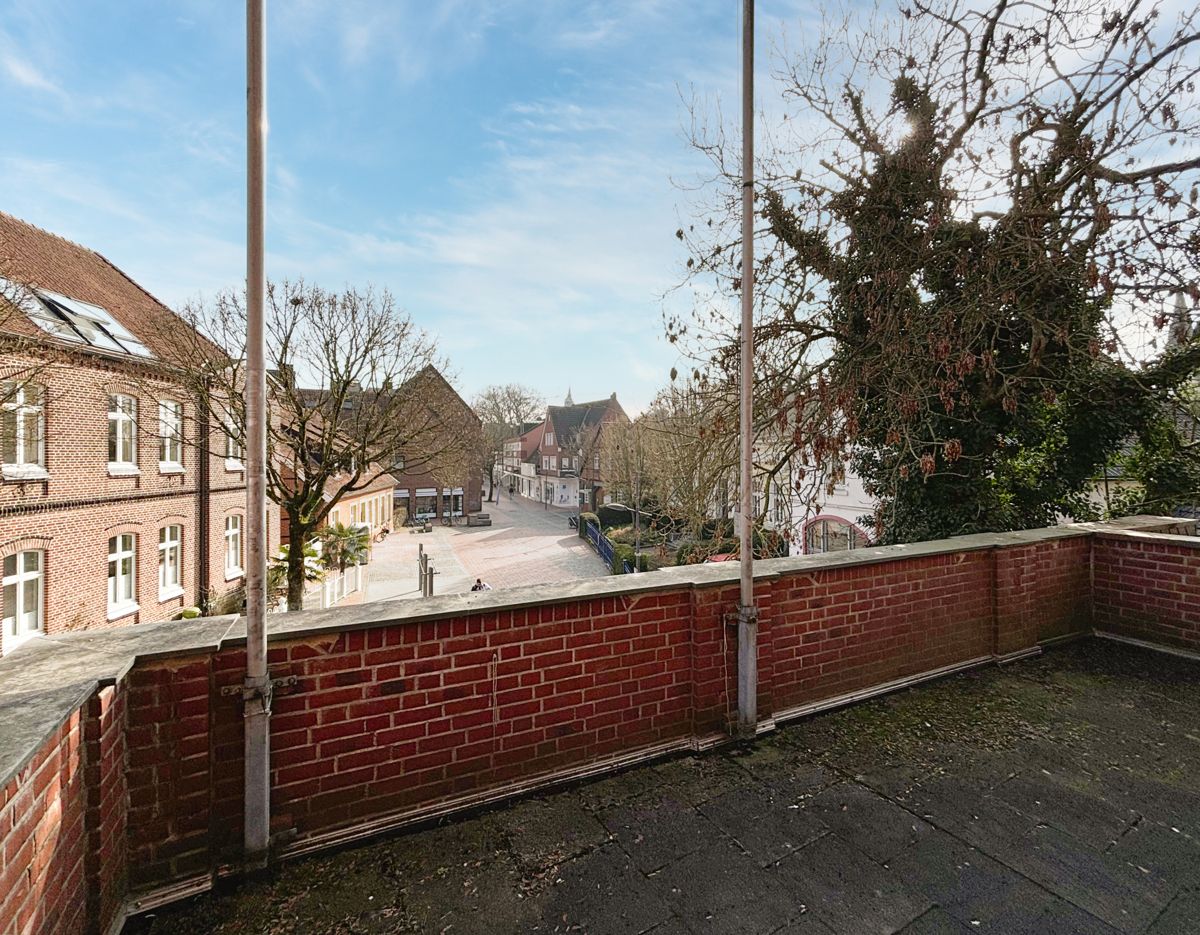 Balkon mit Blick Innenstadt