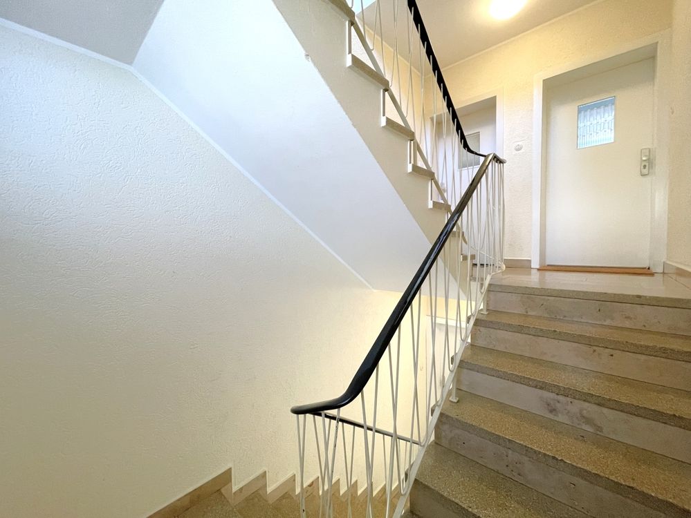 Gepflegtes Treppenhaus