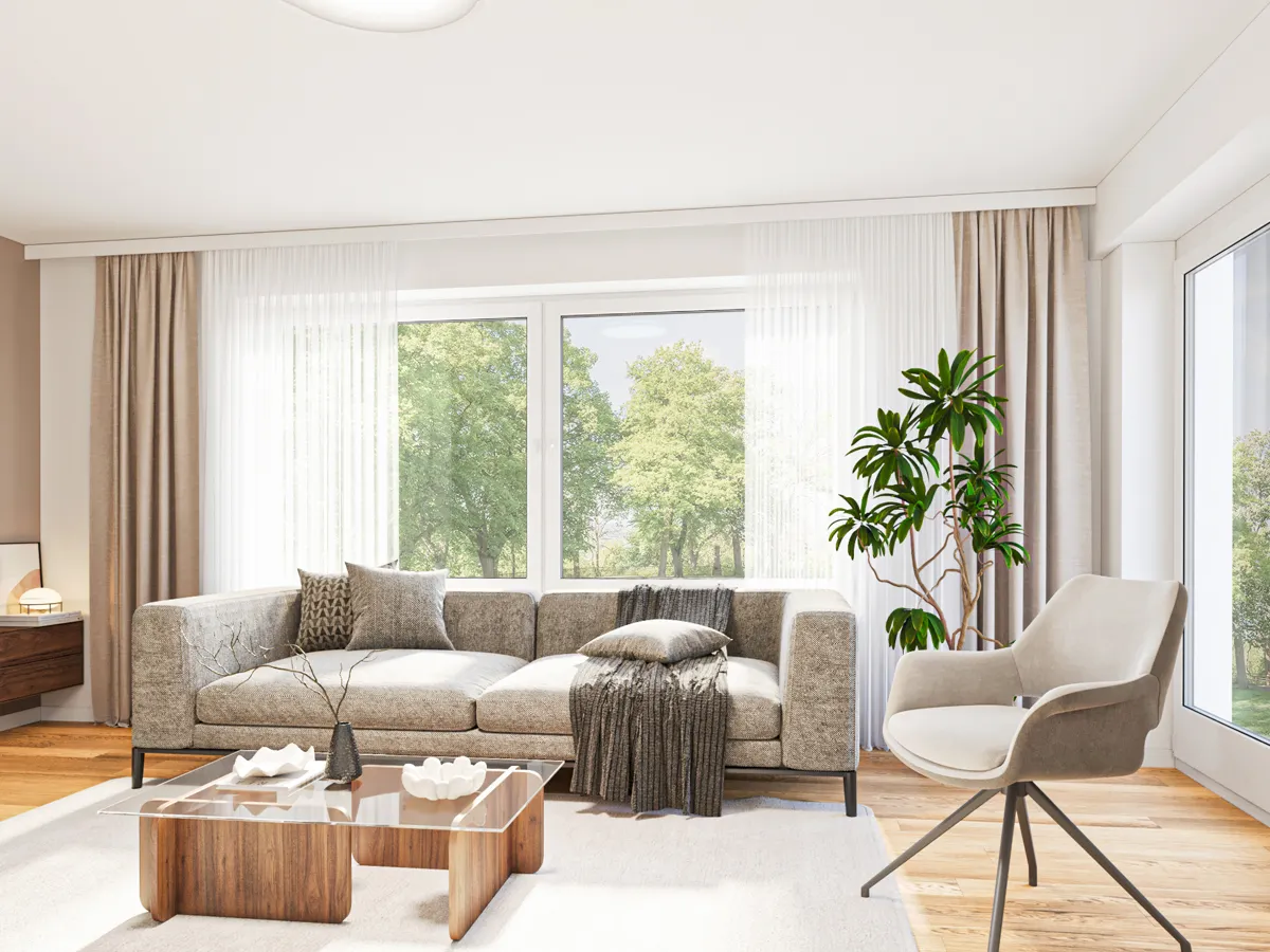 Wohnzimmer Visualisierung