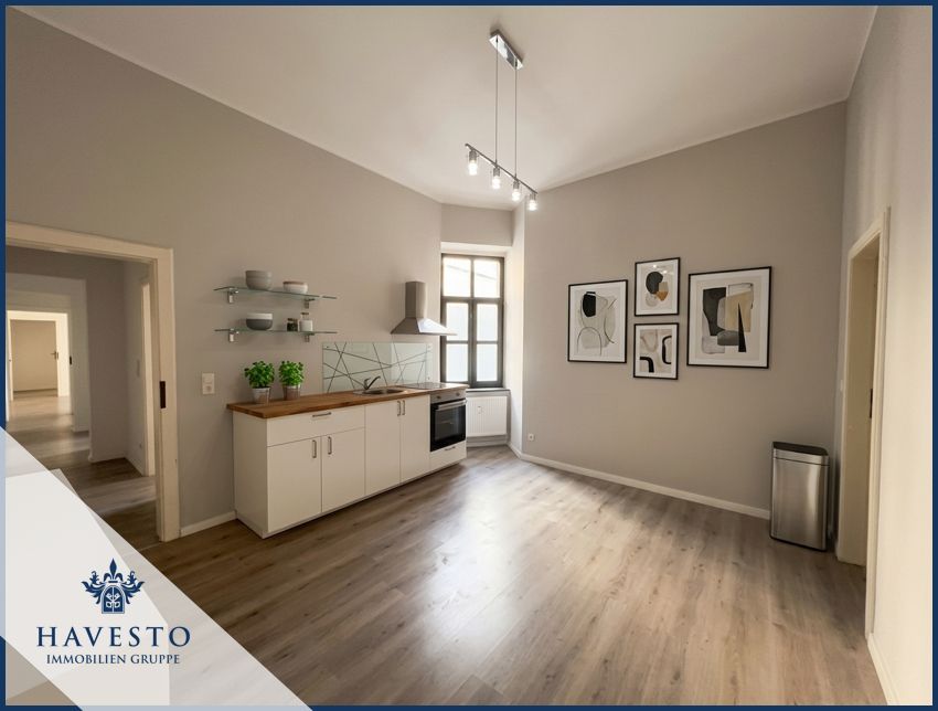 3.000 Euro Umzugsbonus: Renovierte 4 Zimmer Wohnung mit Einbauküche und Balkon, ideal für WGs - Foto 4