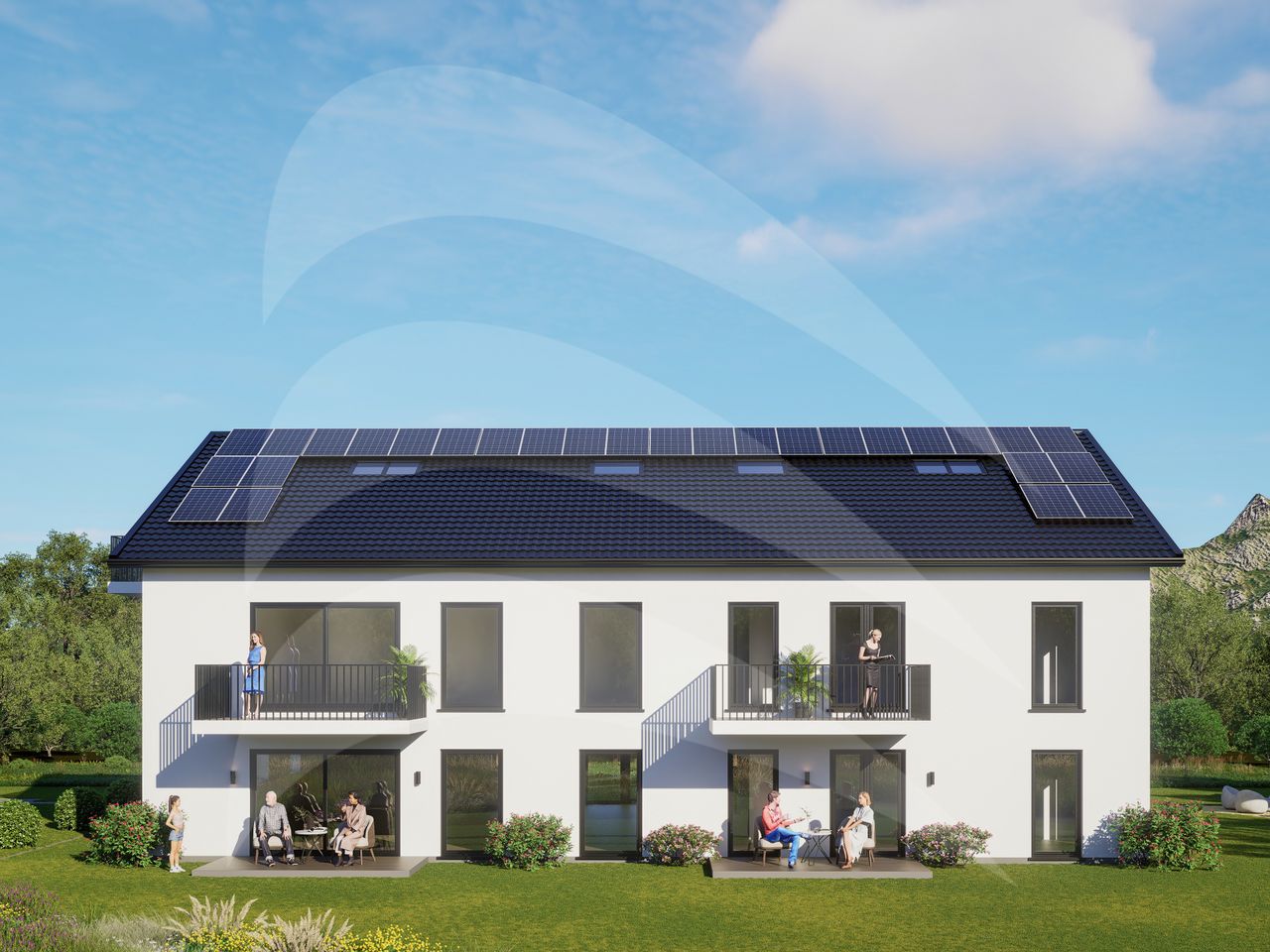 Neubau mit KFW40/QNG: Hochwertige 2-Zimmer-Wohnung in Donaustauf/Sulzbach