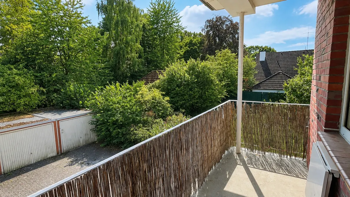 Großer Balkon