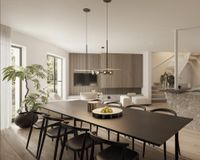 Es handelt sich um unverbindliche Illustrationen mit Sonderausstattungen. Die Bauausführung erfolgt durch das Bauunternehmen