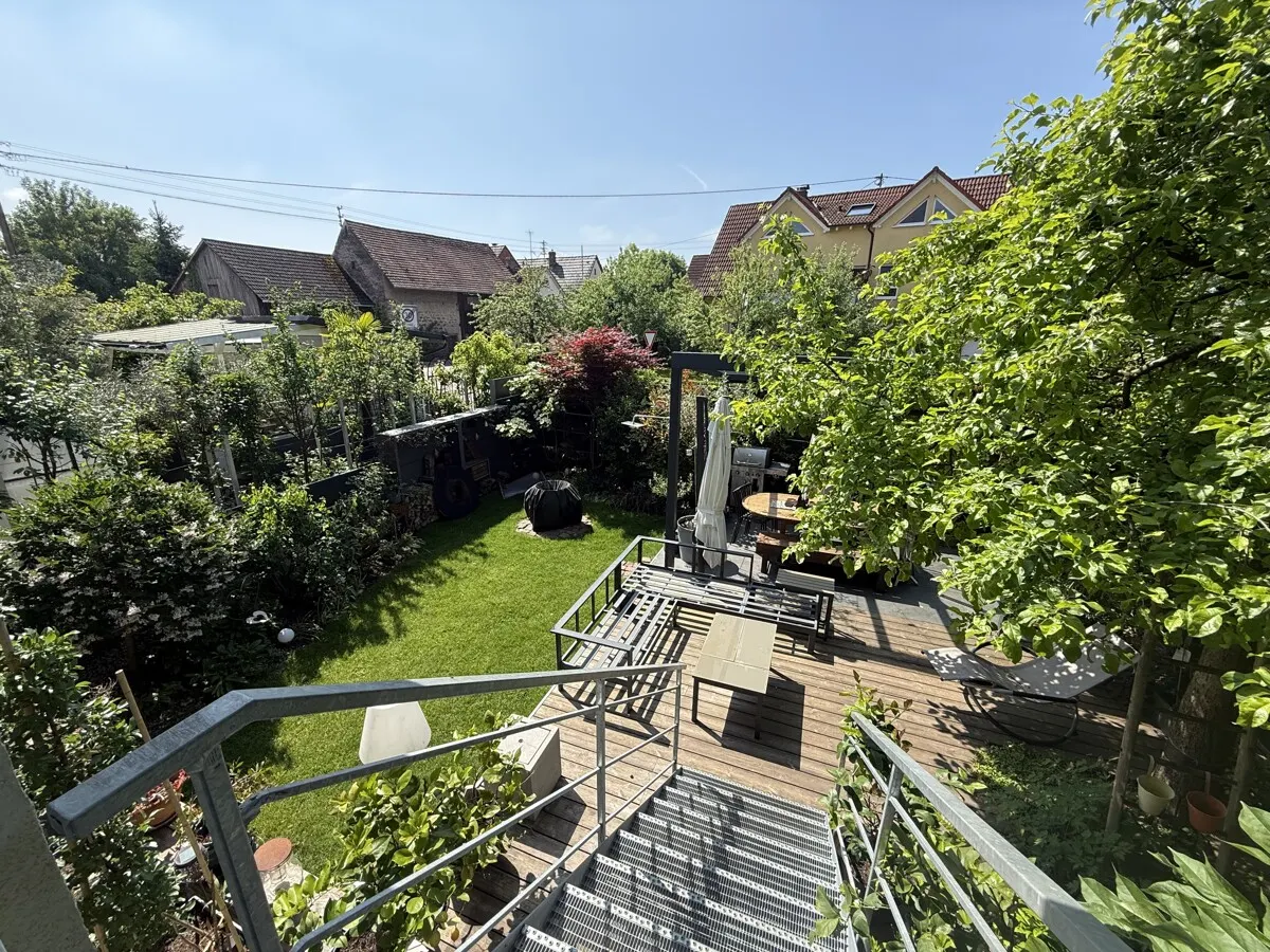 Zugang zum Garten 