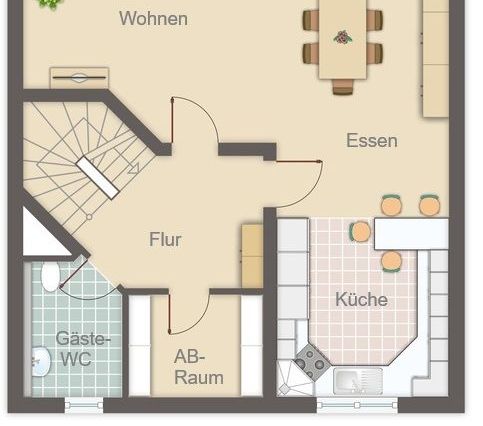 Grundriss Erdgeschoss