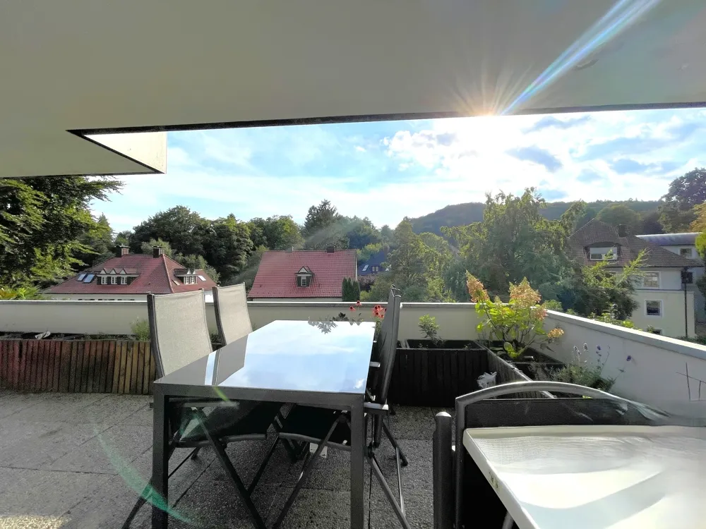 Herrlicher Sonnenbalkon