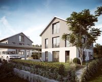 Es handelt sich um unverbindliche Illustrationen mit Sonderausstattungen. Die Bauausführung erfolgt durch das Bauunternehmen