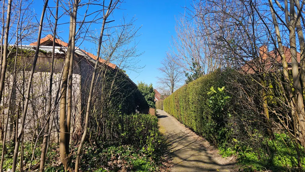Weg hinter dem Grundstück, Bild 2