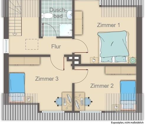 Grundriss Dachgeschoss