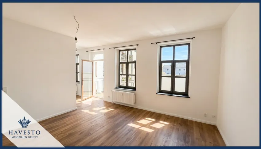 Wunderschöne 76 m² Maisonettewohnung | Balkon | EBK | ruhige Hinterhauslage in Magdeburg Sudenburg - Foto 1
