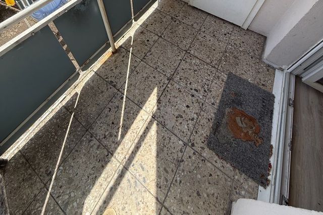 Balkon mit Abstellraum