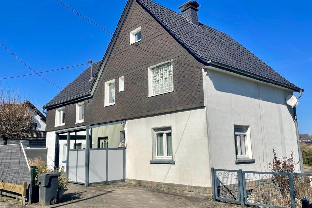 neu überdachter Hauseingang