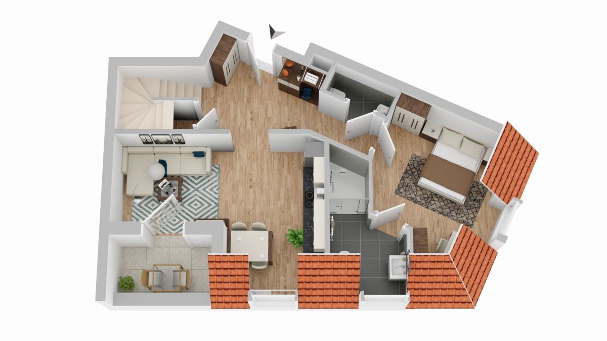 3D-Grundriss