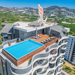 Exklusive 2-Zimmer-Wohnung in einer luxuriösen 5-Sterne-Residenz in Alanya – Mahmutlar