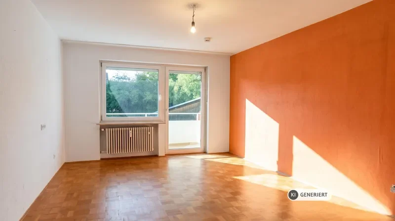 KI-generiert: Wohnzimmer