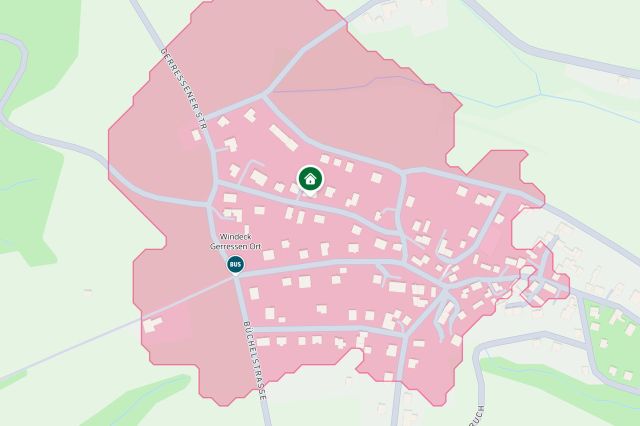 Lageplan Gerressen