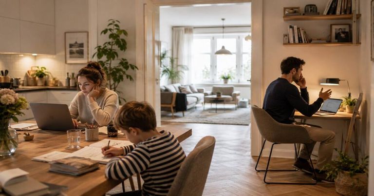 Mehr Platz für neues Arbeiten: Wann ein größeres Zuhause sinnvoll wird