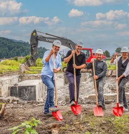Meilenstein in Einsiedeln – Spatenstich für das Neubauprojekt Grütli 12