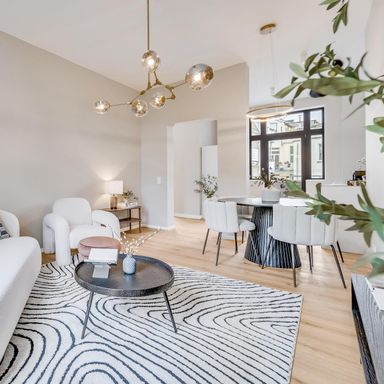 One Lindemann: Wohnung No. 6 im 1. OG mit Südwestbalkon in den ruhigen Innenhof