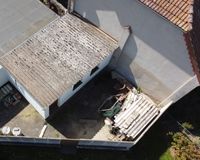 Draufsicht Anbau für die  Öl-Tanks